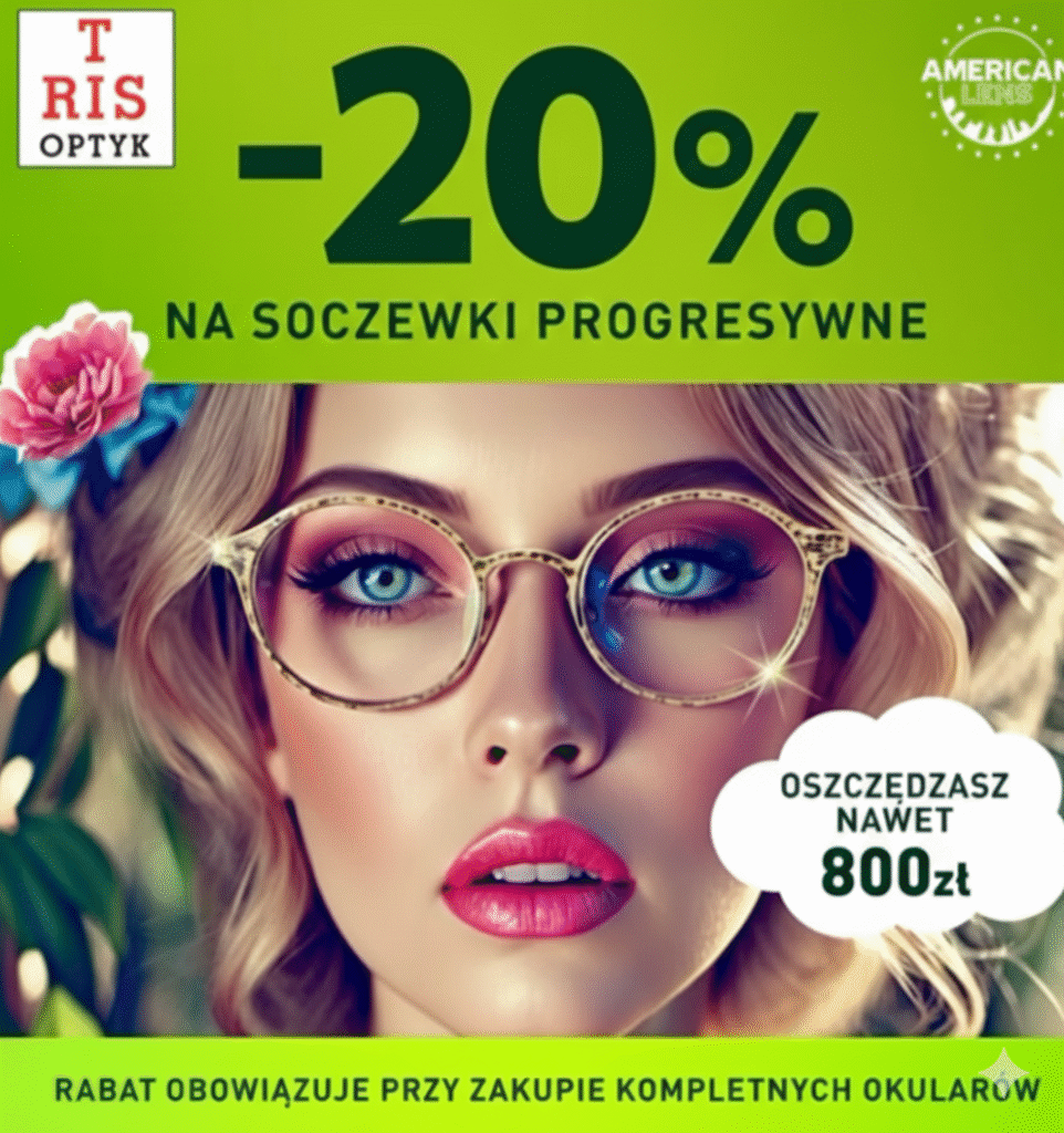 Promocja na okulary progresywne